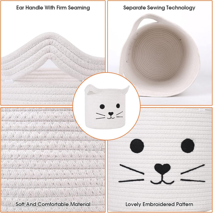 ACOHSY Aufbewahrungsbox Aufbewahrungskorb,30x30 cm spielzeug aufbewahrung,Kann für wäschekorb;kallax