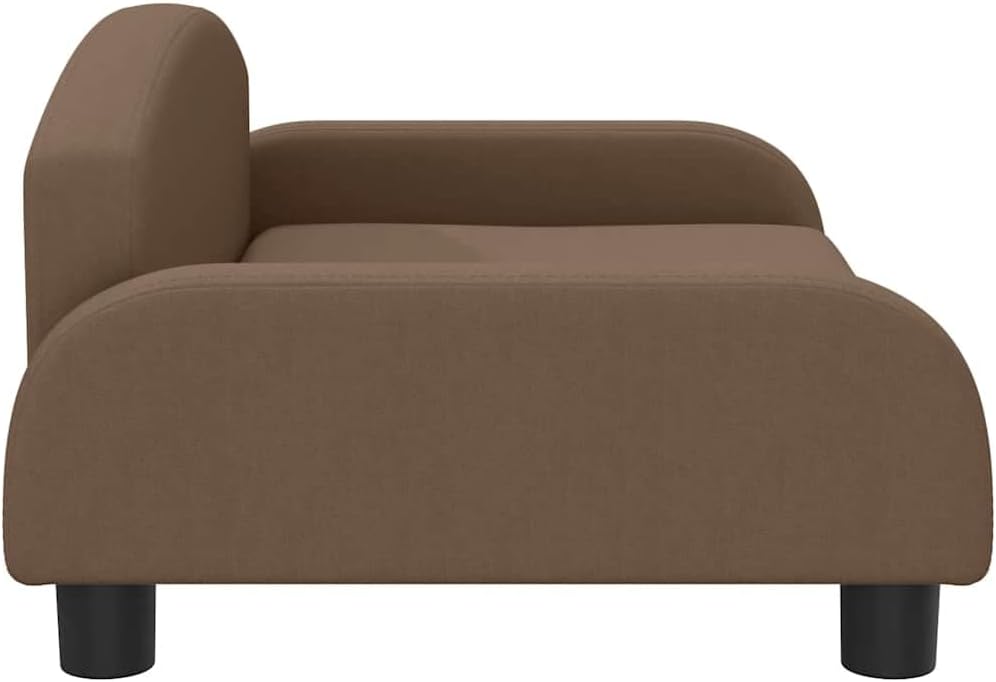 vidaXL Kindersofa Braun 70x45x30 cm Stoff 70 x 45 x 30 cm Braun, 70 x 45 x 30 cm Braun
