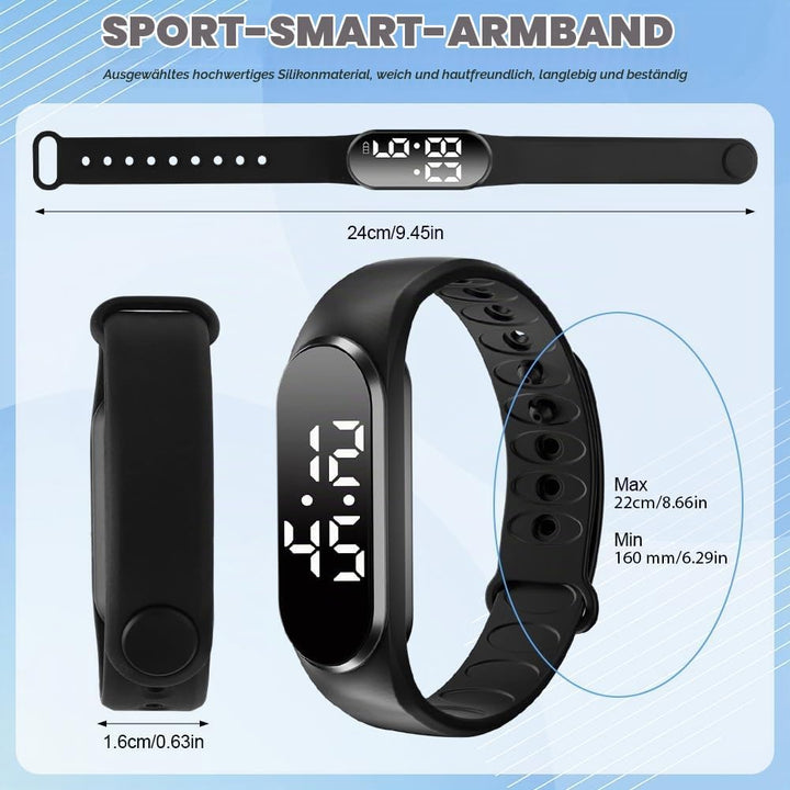 CEWROM Vibrationsalarm Erinnerung Uhr, Silent Vibrating Alarm Reminder Watch für Jungen/Mädchen, Wec