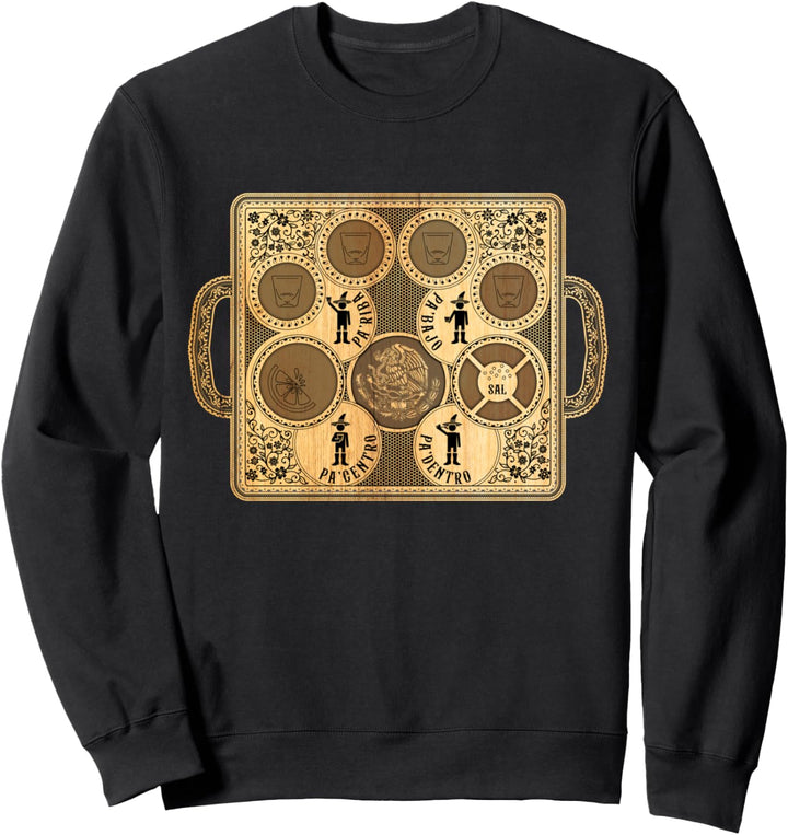 Trinkschale des mexikanischen Adlers Sweatshirt