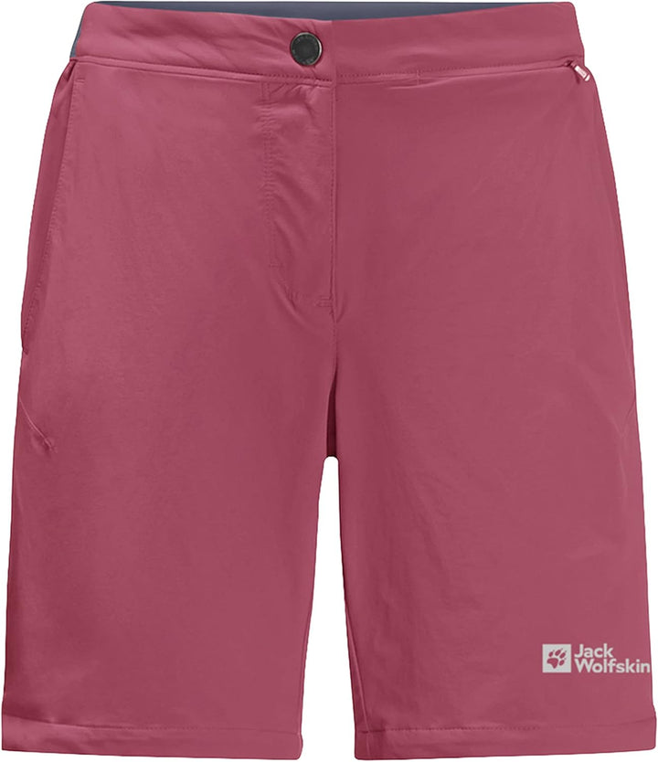 Jack Wolfskin Damen Hilltop Trail W Shorts 36 Sangria Red, 36 Sangria Red