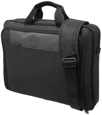 Everki Advance Laptoptasche, Schwarz, 3-fach, Minimal, Wasserdicht, Unisex-Erwachsene, Handtasche 14