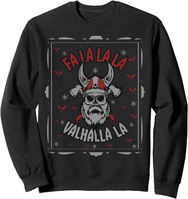Fa La La La Valhalla Wikinger Ugly Christmas Sweaters Sweatshirt