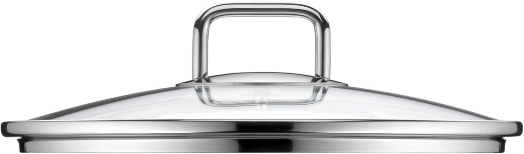 Silit Extra Cook, Bratentopf 24 cm mit Glasdeckel, Innenskalierung, breiter Schüttrand, hochwertiger