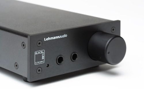 Lehmann Audio Verstärker für Kopfhörer, linear, 16-600 Ohm, 280 x 110 x 44 mm schwarz, schwarz