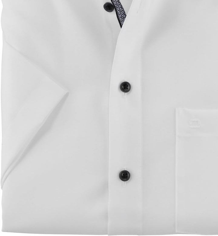 OLYMP Herren Oberhemd Langarm Level Five 24/Seven,Single Jersey,462 Level-5-Jerseyshirt-03,18 New Yo