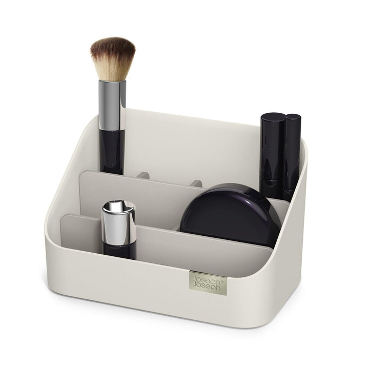 Joseph Joseph Tiered Beauty Make Up Kosmetik-Organizer mit Trennwänden Aufbewahrungsbox für Schlafzi