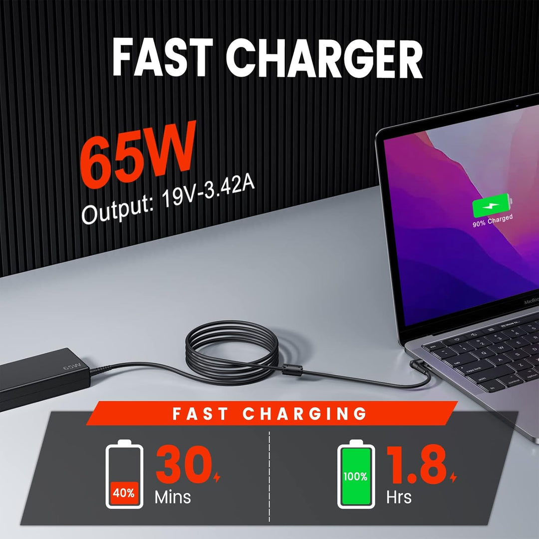 65W Laptop Netzteil ladekabel für Acer Ladegerät Aspire 5 E15 V5 V7 R3 R7 S3 E1 M5 Serie E5-575 5253