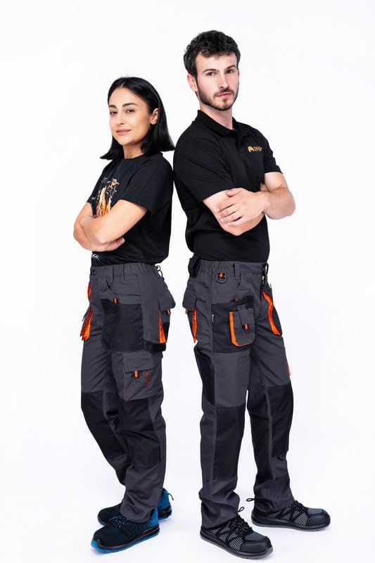 Mazalat Arbeitshosen männer mit Kniepolstertaschen, Grössen S-XXXL, Arbeithose Herren, Arbeitshose,