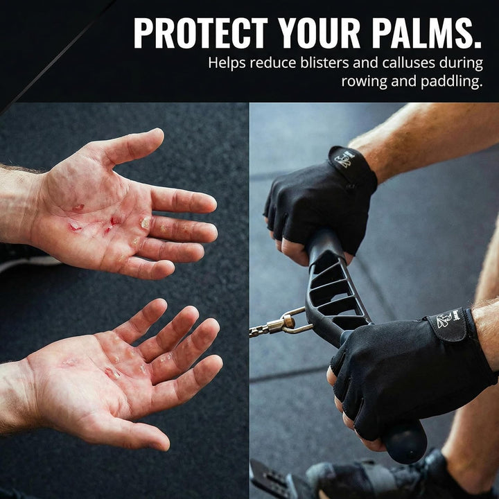 Ruder Handschuhe von Hornet Wassersport – Ideal für Rudern, Skullen, Kajak, SUP, Outrigger Kanu, Dra