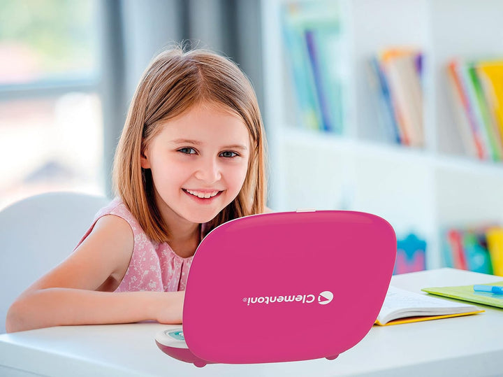 Clementoni 16403 Sapientino – Mein erster Pink – Laptop Spielzeug 4 Jahre, Aktivitätszentrum und Ler