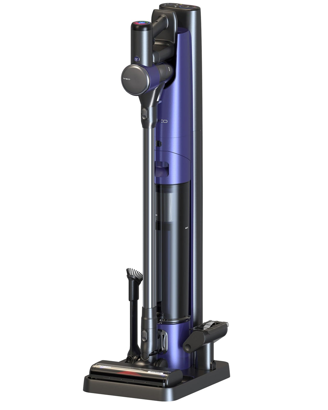 Tineco Pure ONE Station Pet Akku Staubsauger mit 3L Staubbeutel, Kabellos Staubsauger 60 min Laufzei