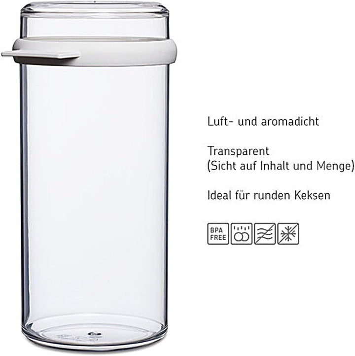 Mepal - Zwiebackdose Stora Duo Pack - Luftdichte Aufbewahrungsbox für Zwieback - Luftdichter Aufbewa