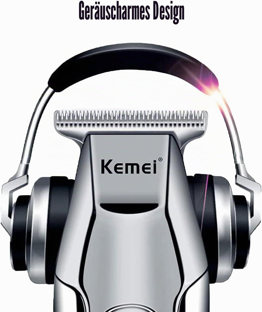 KEMEI Herren LCD Display Baldheaded Haarschneidemaschine Professionelle Bart Haarschneider Werkzeuge