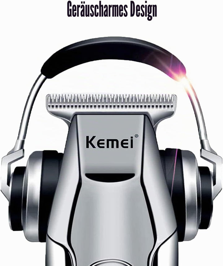 KEMEI Herren LCD Display Baldheaded Haarschneidemaschine Professionelle Bart Haarschneider Werkzeuge