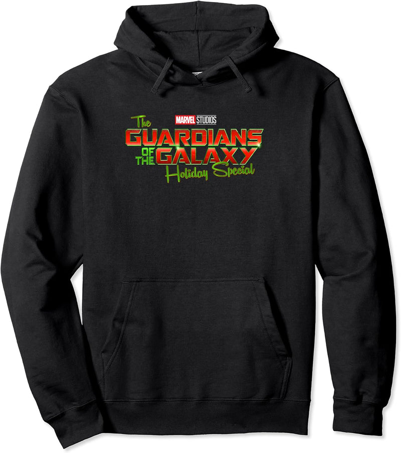 Marvel The Guardians Of The Galaxy Holiday Special Logo Pullover Hoodie