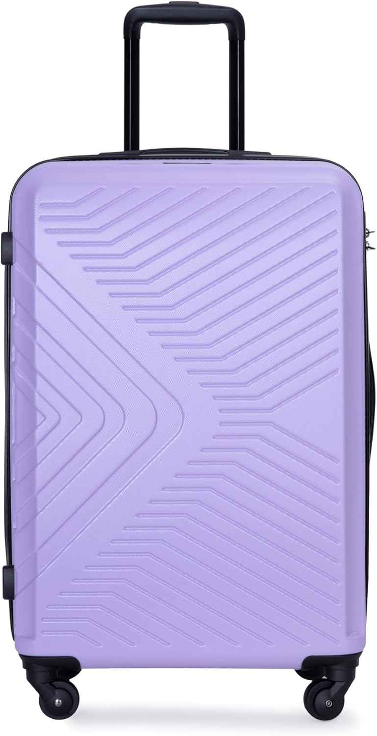 Travelhouse Bali 3-TLG. Koffer-Set Reisekoffer Reisetrolley Hartschale aus ABS, (Lila)