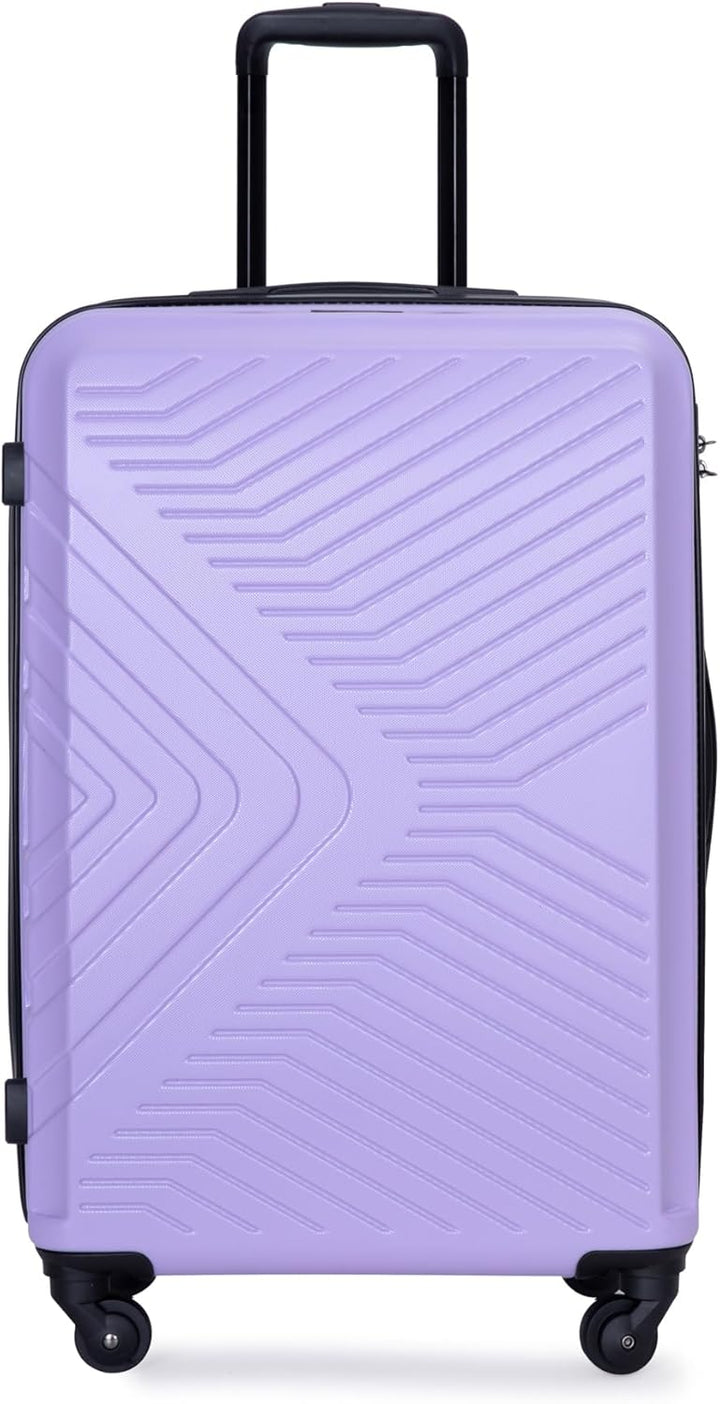 Travelhouse Bali 3-TLG. Koffer-Set Reisekoffer Reisetrolley Hartschale aus ABS, (Lila)