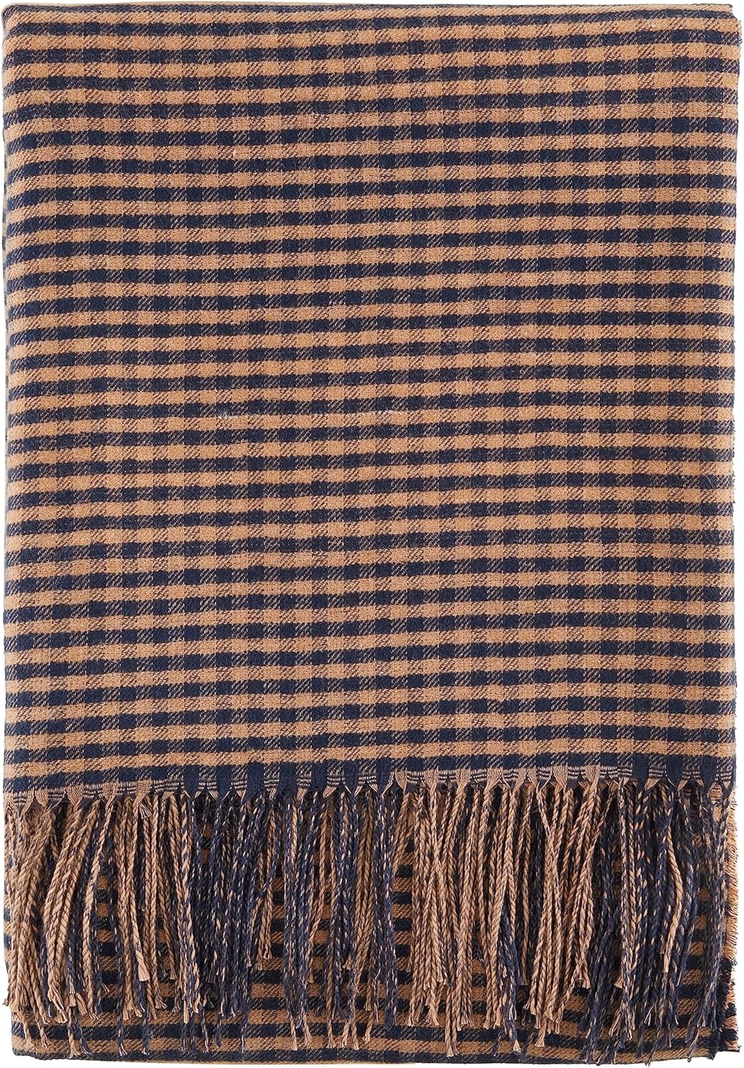 TOM TAILOR Damen Poncho mit Karomuster