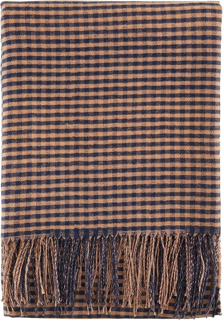 TOM TAILOR Damen Poncho mit Karomuster