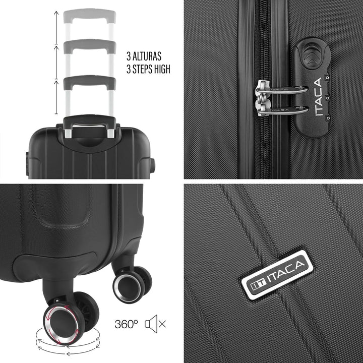ITACA - Gepäck-Sets, Reisekoffer, Reisekoffer Set, Kofferset, Hartschalenkoffer, Trolley-Set, Luggag