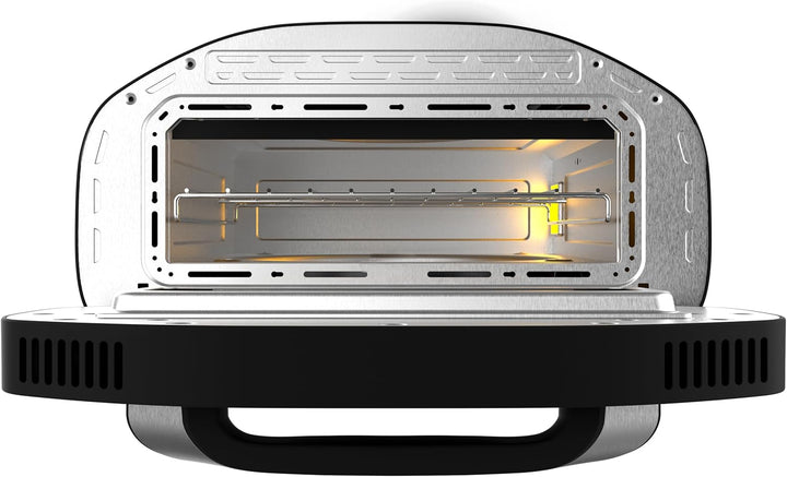 Cecotec Elektrischer Pizzaofen mit Sichtfenster Pizza&Co Tifosi. 1700W, 12 Liter Kapazität, digitale