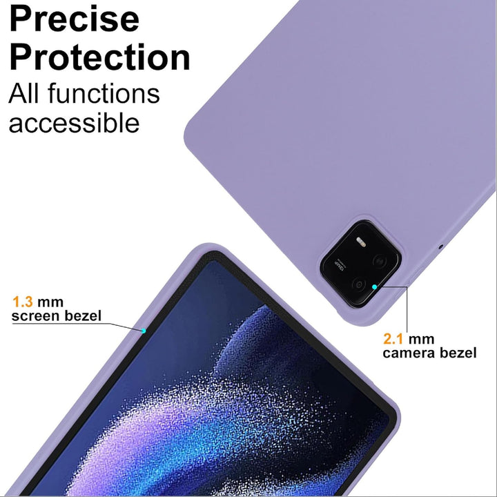 GIOPUEY Hülle für Redmi Pad SE, Weiche TPU-Rückschale, Ultra-schlank, Anti-Vibration und Anti-Rutsch