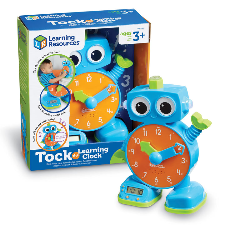 Learning Resources Tock the Learning Clock – Tick, die Lernuhr