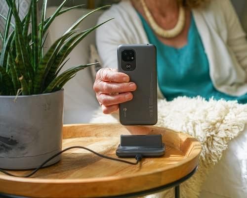 Doro 8100 Plus – 4G entsperrtes Smartphone für Senioren – 13 MP Dreifach-Kamera – wasserfestes Andro