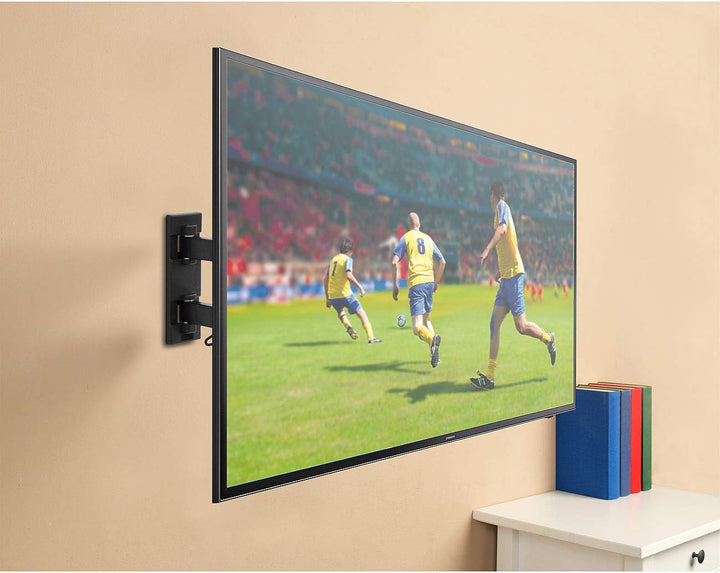 Fernseher Halterung: Schwenkbare TV-/Monitor-Wandhalterung, 66-140 cm (26"-55"), bis 30 kg (TV Halte
