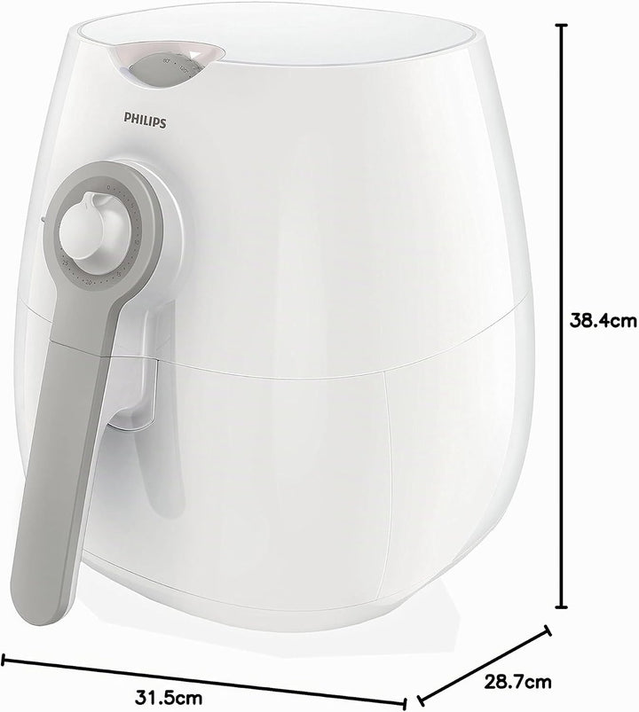 Philips Airfryer HD9216/80 Fritteuse, Kunststoff (PP), Beige, Weiss 266 x 292 x 276 mm Bianco, 266 x