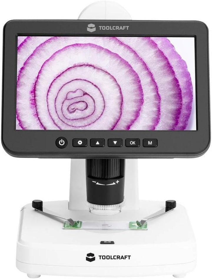 Toolcraft TO-9407067 Digital-Mikroskop 300 x Auflicht, Durchlicht