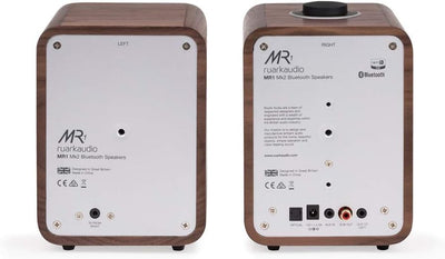 RUARK AUDIO RUARK AUDIO MR1MK2-WALNUT MR1 Mk2 Aktive Bluetooth-Lautsprecher mit edlem Walnussfurnier