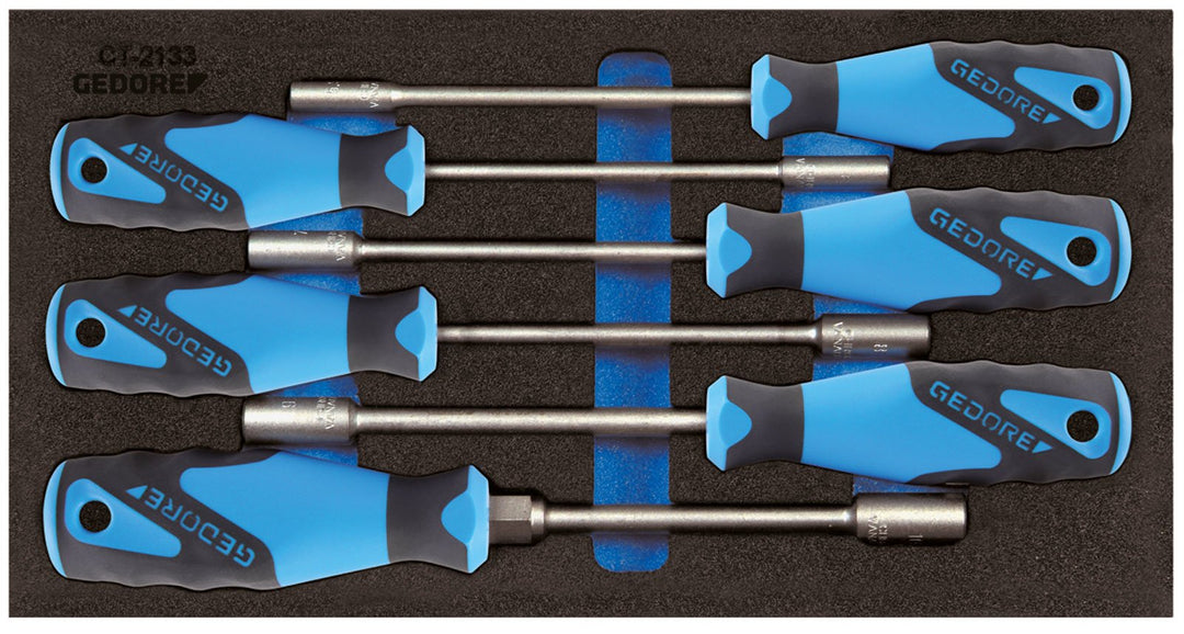 GEDORE 1500 CT1-2133 Steckschlüssel-Satz in Check-Tool-Modul, 1 Stück