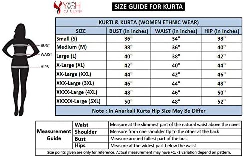 Yash Gallery Indian Tunika Tops Damen Baumwolle Bandhej Print Anarkali Kurta (Rot) L Rot, L Rot