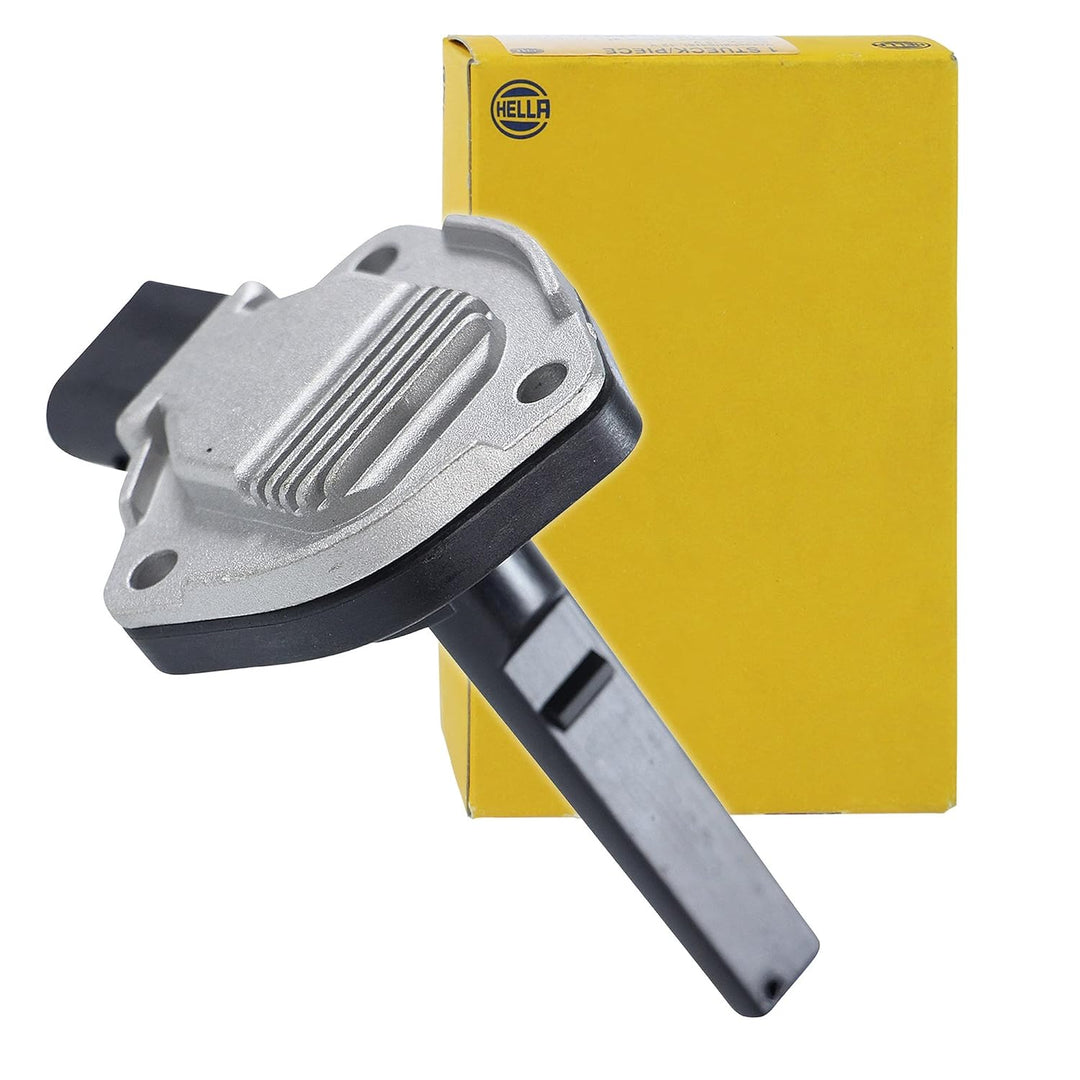 HELLA 6PR 007 868-031 Sensor, Motorölstand - 3-polig - mit Dichtung Single, Single