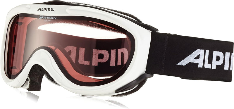 ALPINA Skibrille Freespirit One size weiss qlh (white qlh), weiss qlh (white qlh)