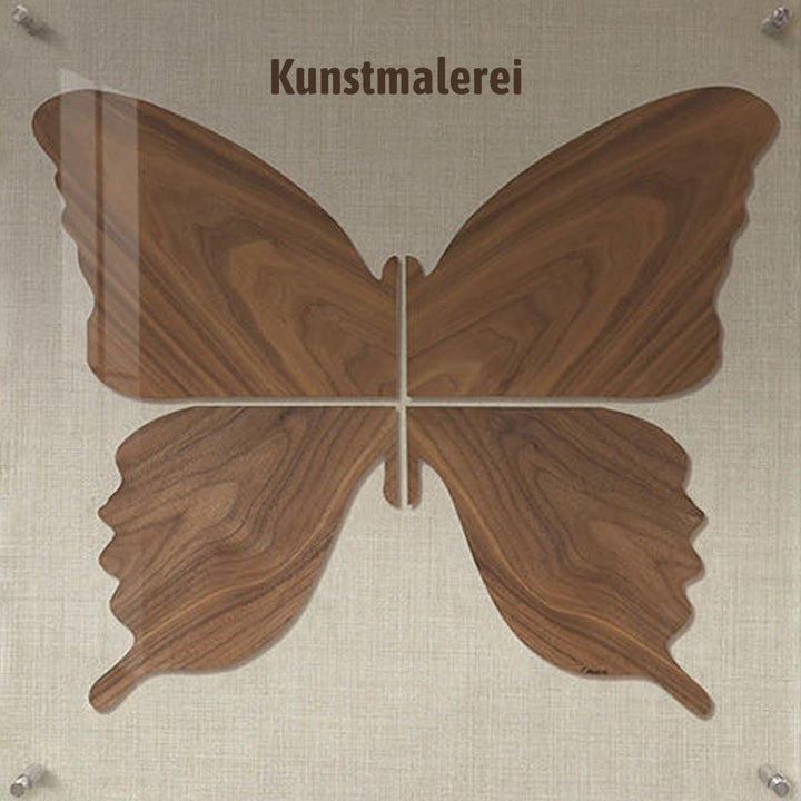 6 Stück Walnuss Holzplatte,Nicht-Sperrholzplatte,Unbehandeltes Bastelholz für Modellbau,Laserschneid