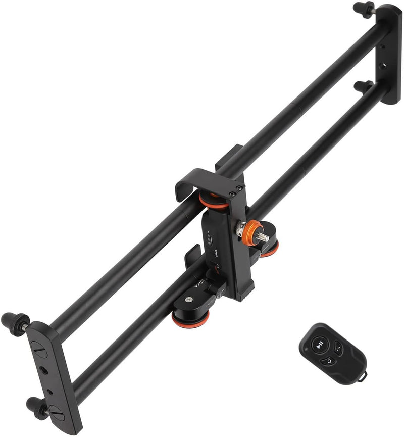 Tbest Slide Rail, YELANGU Kamera Video Dolly Motorisierter Elektrischer Slider Dolly für Smartphone