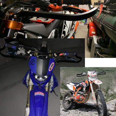 Aluminium Motorrad Handschützer Motorrad Motocross Dirtbike MX ATV Handschützer Lenkerschützer passe