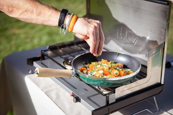 GSI Pfanne Pioneer Fry Pan, grün, 25860, Grün