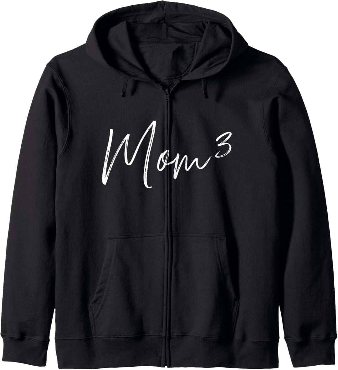 Dreifache Mama hoch 3 Kapuzenjacke