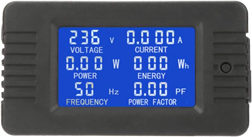 Digitales Voltmeter, PEACEFAIR PZEM-022 AC Multifunktions-Digitalzähler Leistung Energie Spannung St