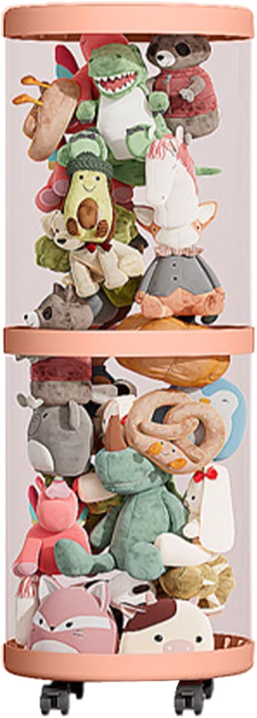 Stofftier Aufbewahrungs Röhre - Transparente Vertikale Spielzeug Organizer Röhre, Spielzeug Aufbewah