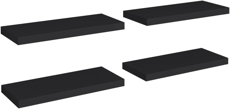 FIRBNUS Floating Wall Shelf 60x23,5x3,8 cm 4 STK. Hängeregal Regale Schweberegal Wandregale Regalbod
