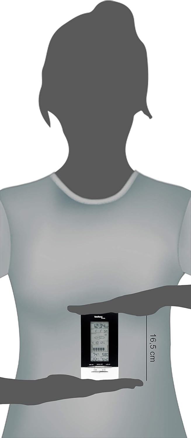 Wetterstation WS 6730 mit Vorhersage von Wettersituation, Anzeige von Wettertendenz und Luftdruck