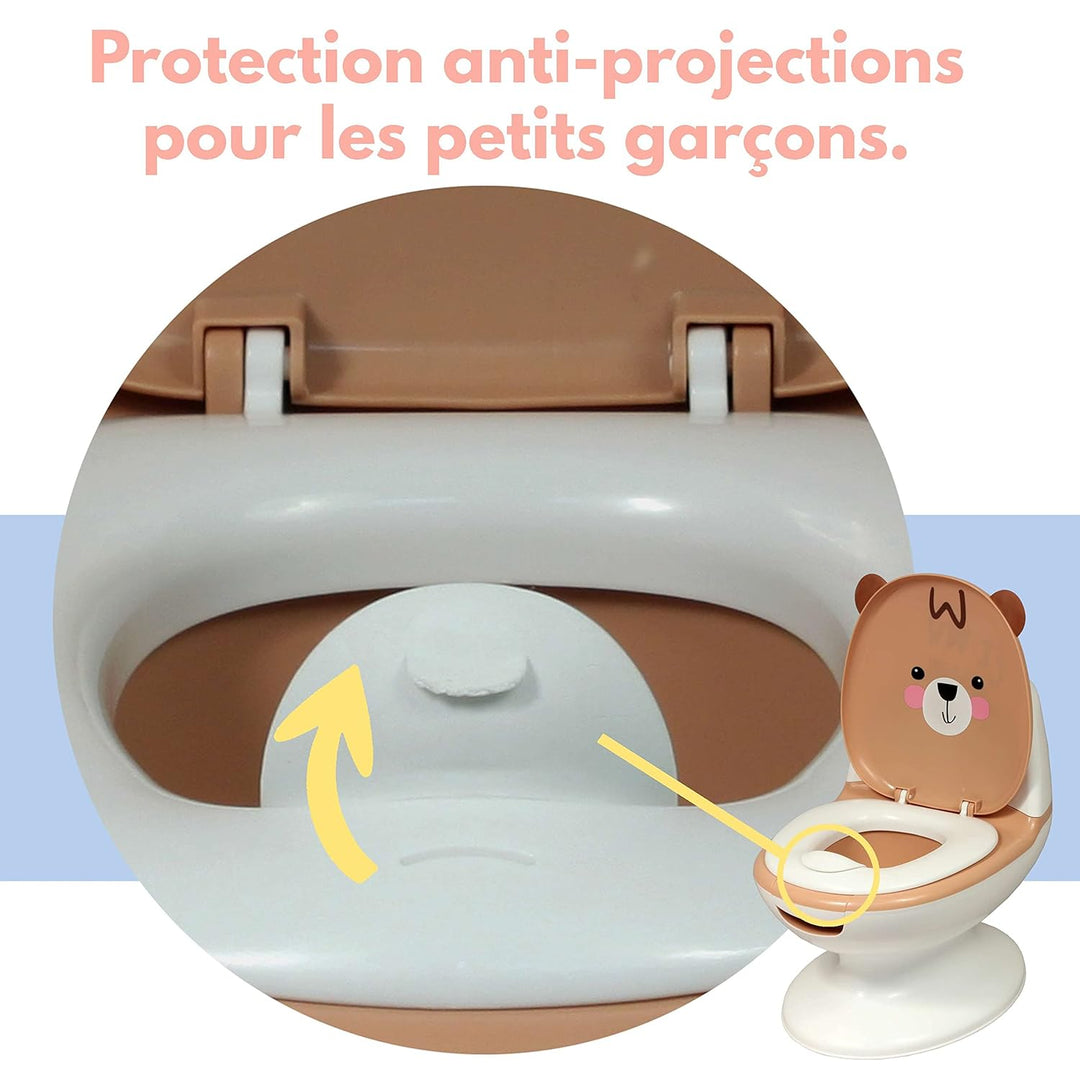 Bambisol Bebe Toilette Bär | Sauberes Lernen, Kinder, pflegeleicht | Bär, Bär