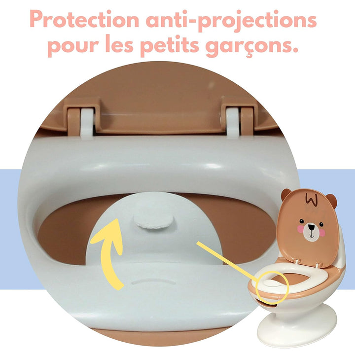 Bambisol Bebe Toilette Bär | Sauberes Lernen, Kinder, pflegeleicht | Bär, Bär
