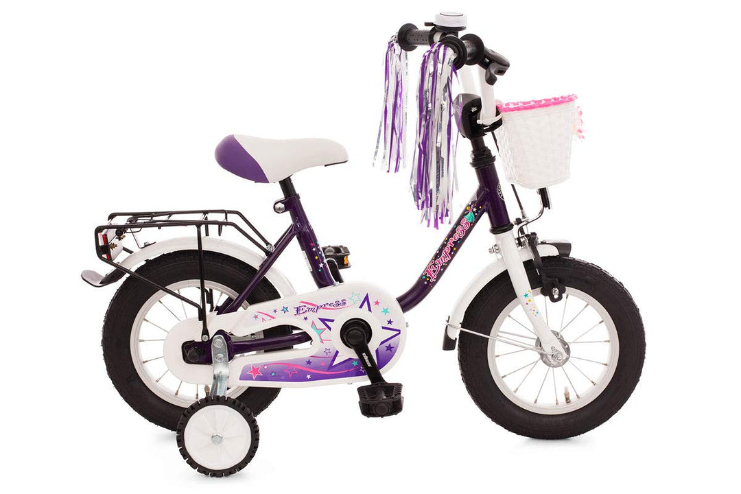 Bachtenkirch Kinderfahrrad 12" Empress lila-weiss