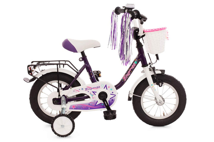 Bachtenkirch Kinderfahrrad 12" Empress lila-weiss